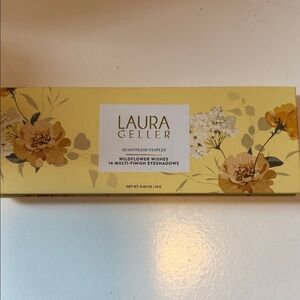 Laura Geller Wildflower Wishes Eyeshadow Palette - Yellow and White Floral